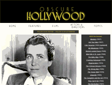 Tablet Screenshot of obscurehollywood.net